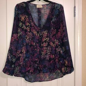 Pins & Needles Flower Shirt